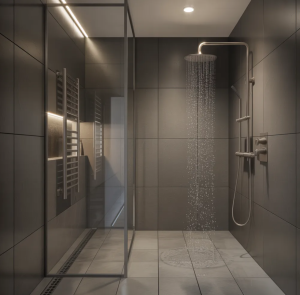 hard water shower fix